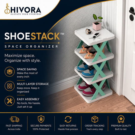 Shivora ShoeStack™ Space Organizer